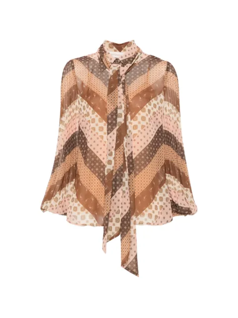 ZIMMERMANN Sunray collard shirt