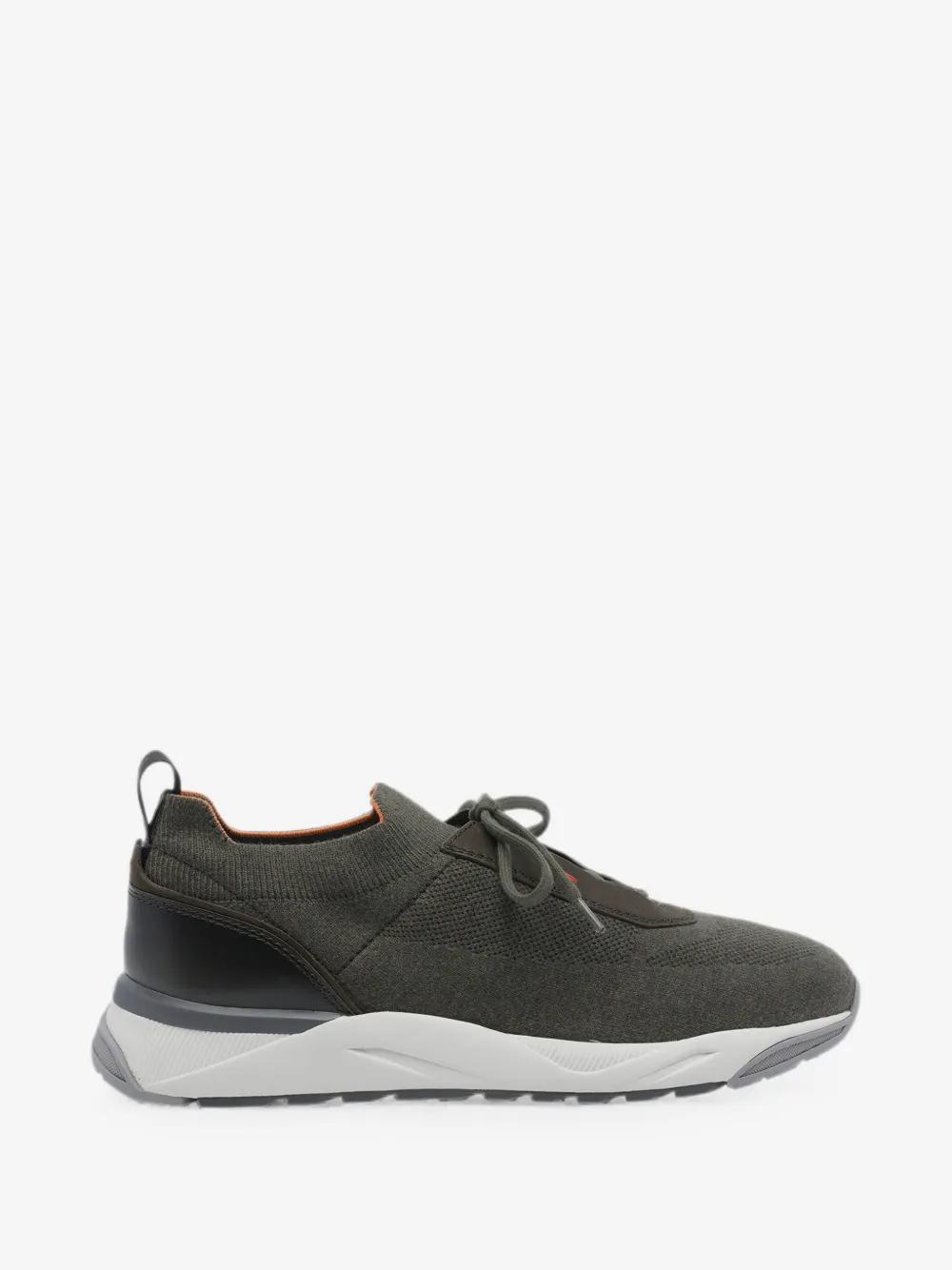 Santoni 레이스업 스니커즈 | 그린 | Image 1