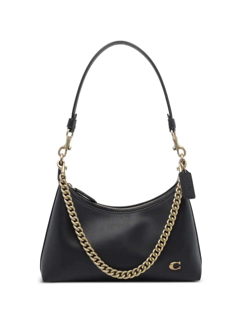 Coach 줄리엣 체인 링크 숄더 백 | 블랙 | Image 1