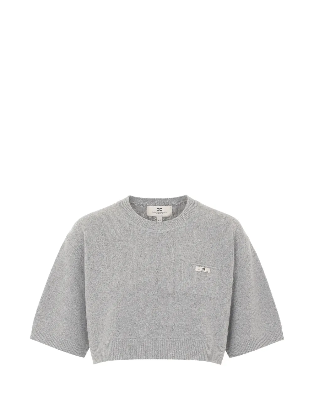 Elisabetta Franchi wool and cashmere top