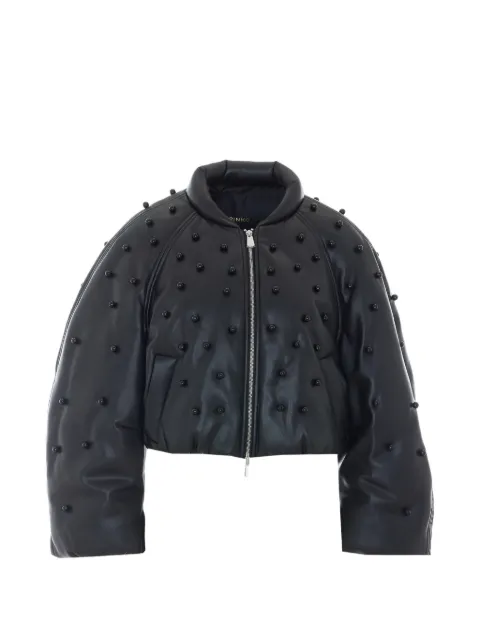 PINKO bead-embellished cropped jacket