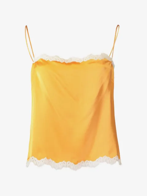 DÔEN Loure lace-trim top