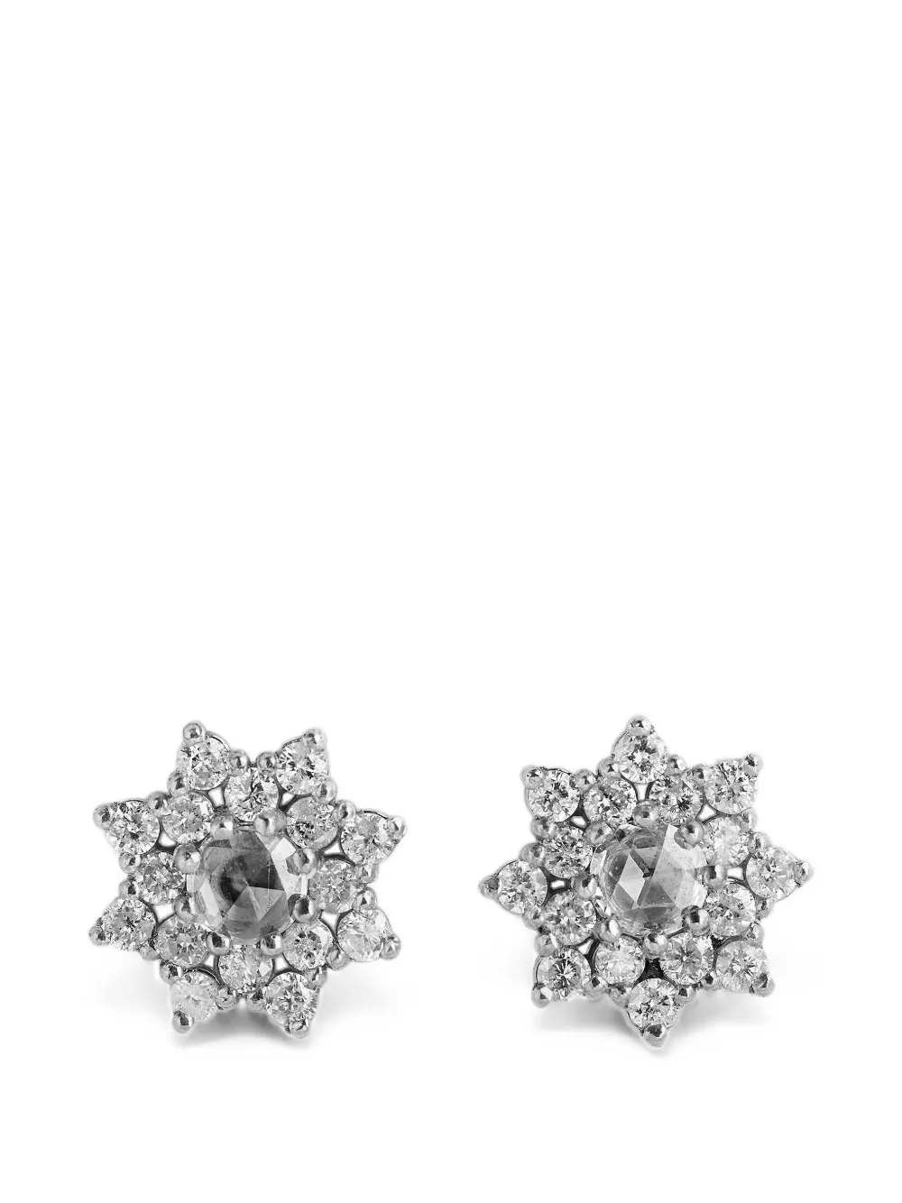 Parulina Sherzade diamond stud earrings - Silber