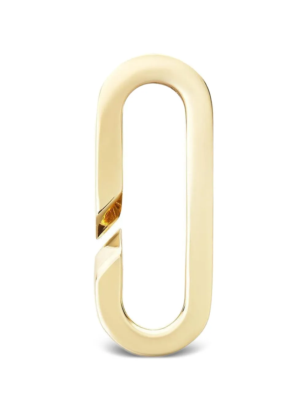 Bizzotto Gioielli small open-link paperclip pendant - Gold