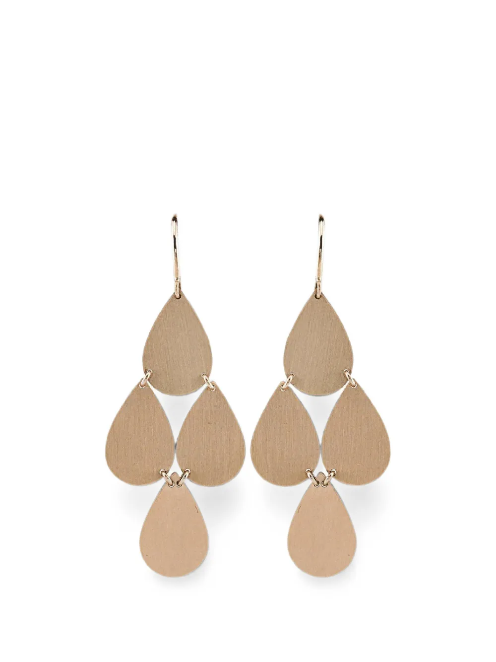 Irene Neuwirth four-drop chandelier earrings - Rosa