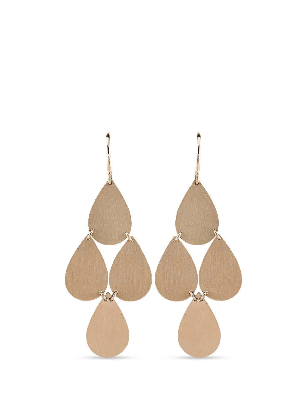 Irene Neuwirth four-drop chandelier earrings - Rosa