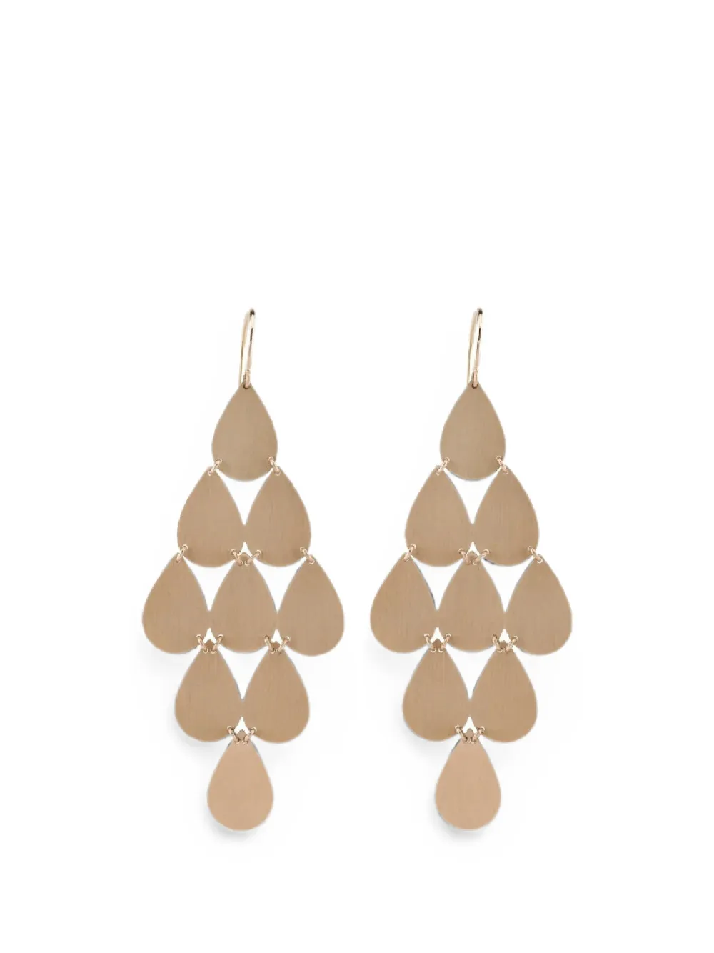 Irene Neuwirth nine-drop chandelier earrings - Rosa