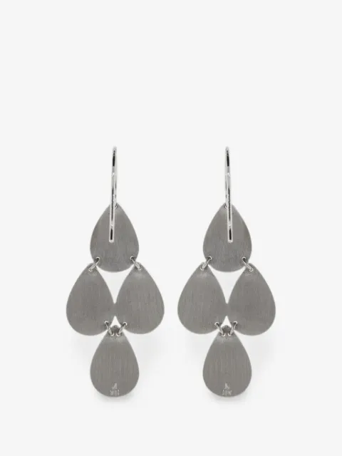 Irene Neuwirth four-drop chandelier earrings