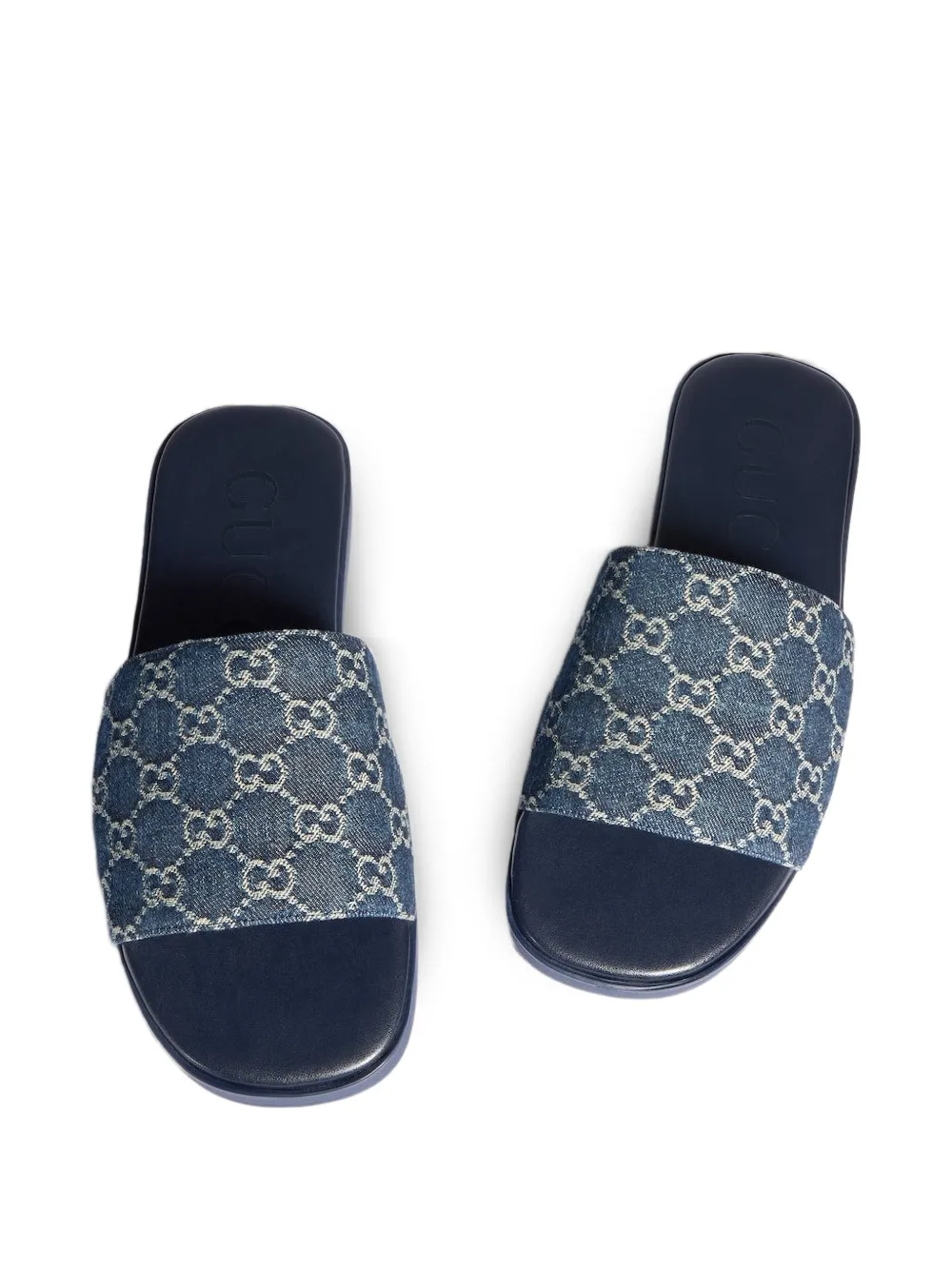 Gucci Slippers Blauw