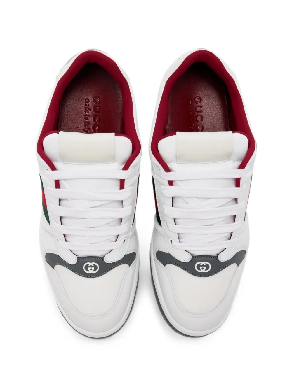Gucci スクリーナー スニーカー | ホワイト | FARFETCH JP