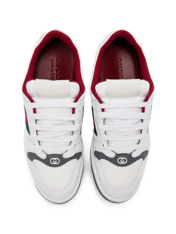 Gucci スクリーナー スニーカー | ホワイト | FARFETCH JP
