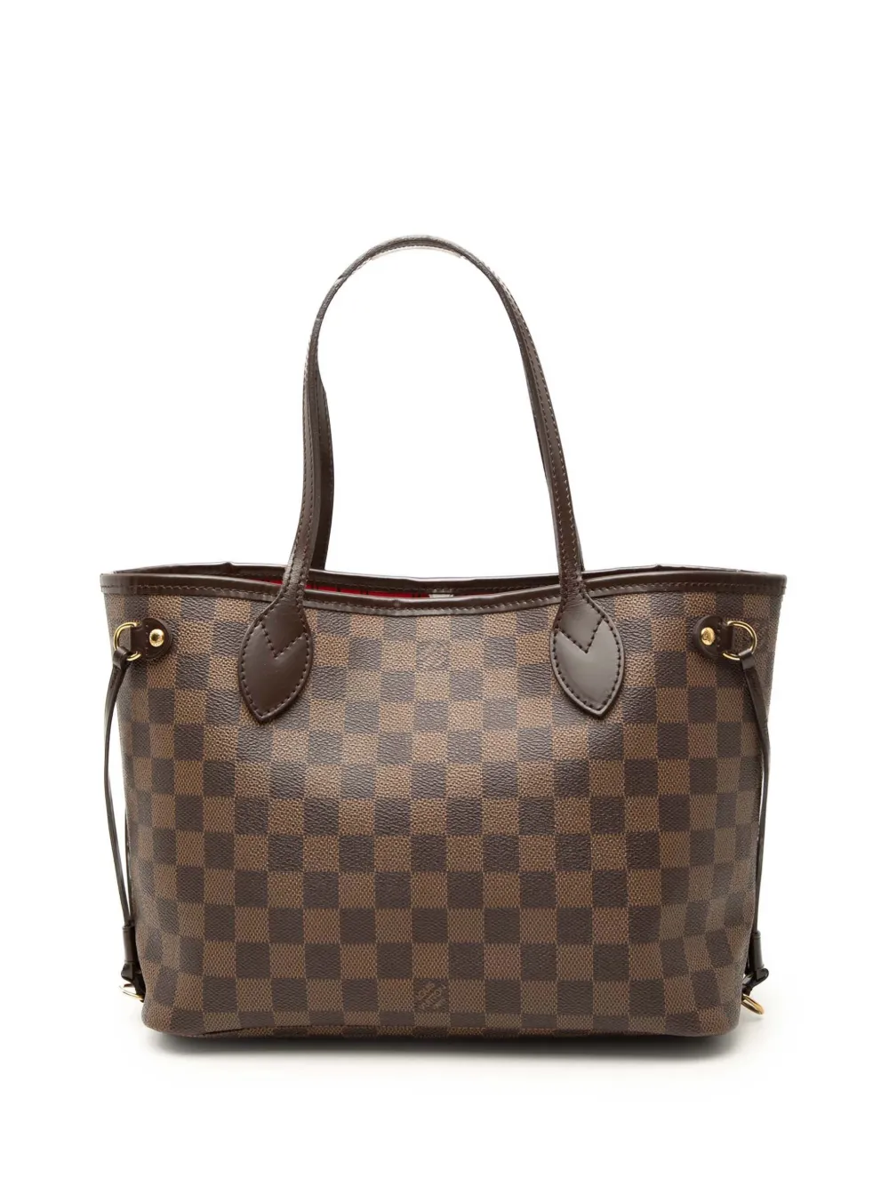Louis Vuitton Pre-Owned 2008 Damier Ebene Neverfull PM tote bag - Marrone