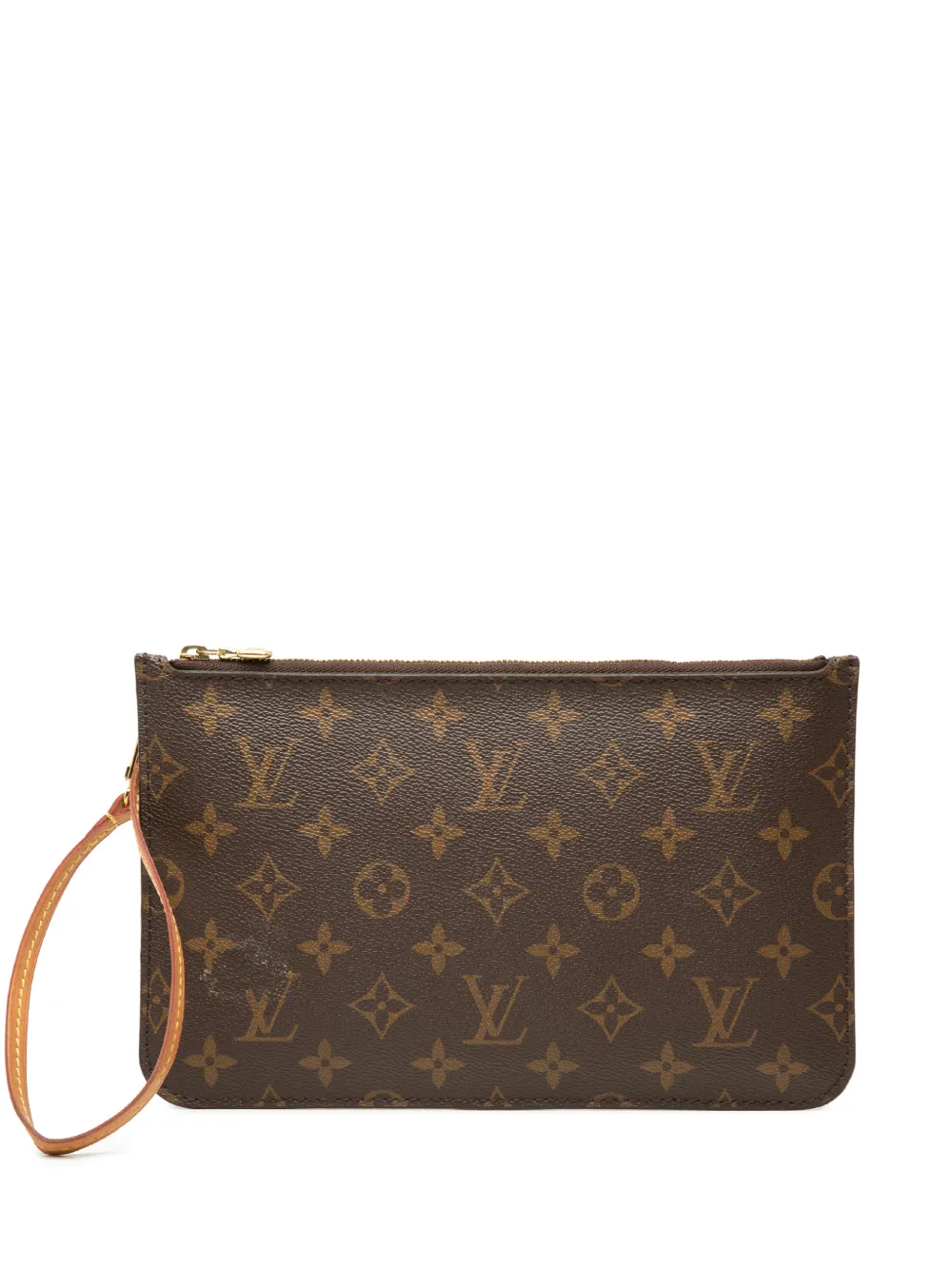 Louis Vuitton Pre-Owned 2019 Monogram Neverfull MM pouch in Brown