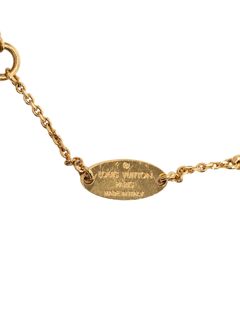 Louis Vuitton Pre-owned 2016 Gold Plated LV & Me Love Bracelet Costume Bracelet, view 5