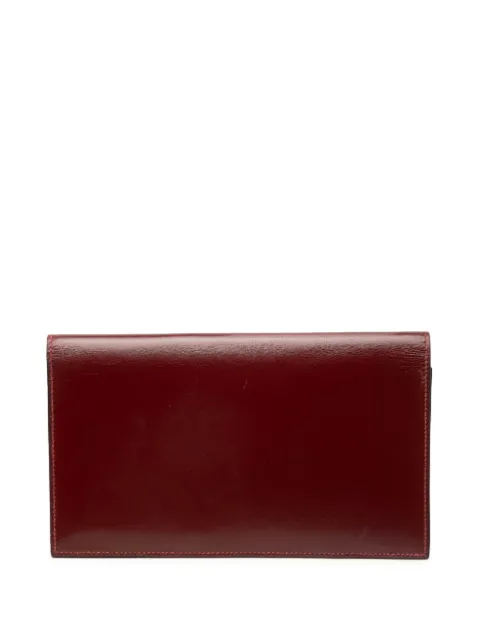 Hermès Pre-Owned 1994 Box Calf Bifold Wallet long wallets