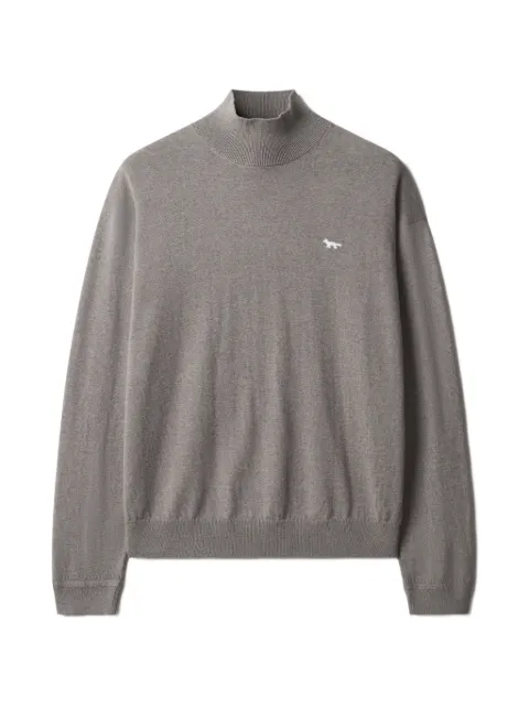 Maison Kitsuné Profile Fox high-neck sweater