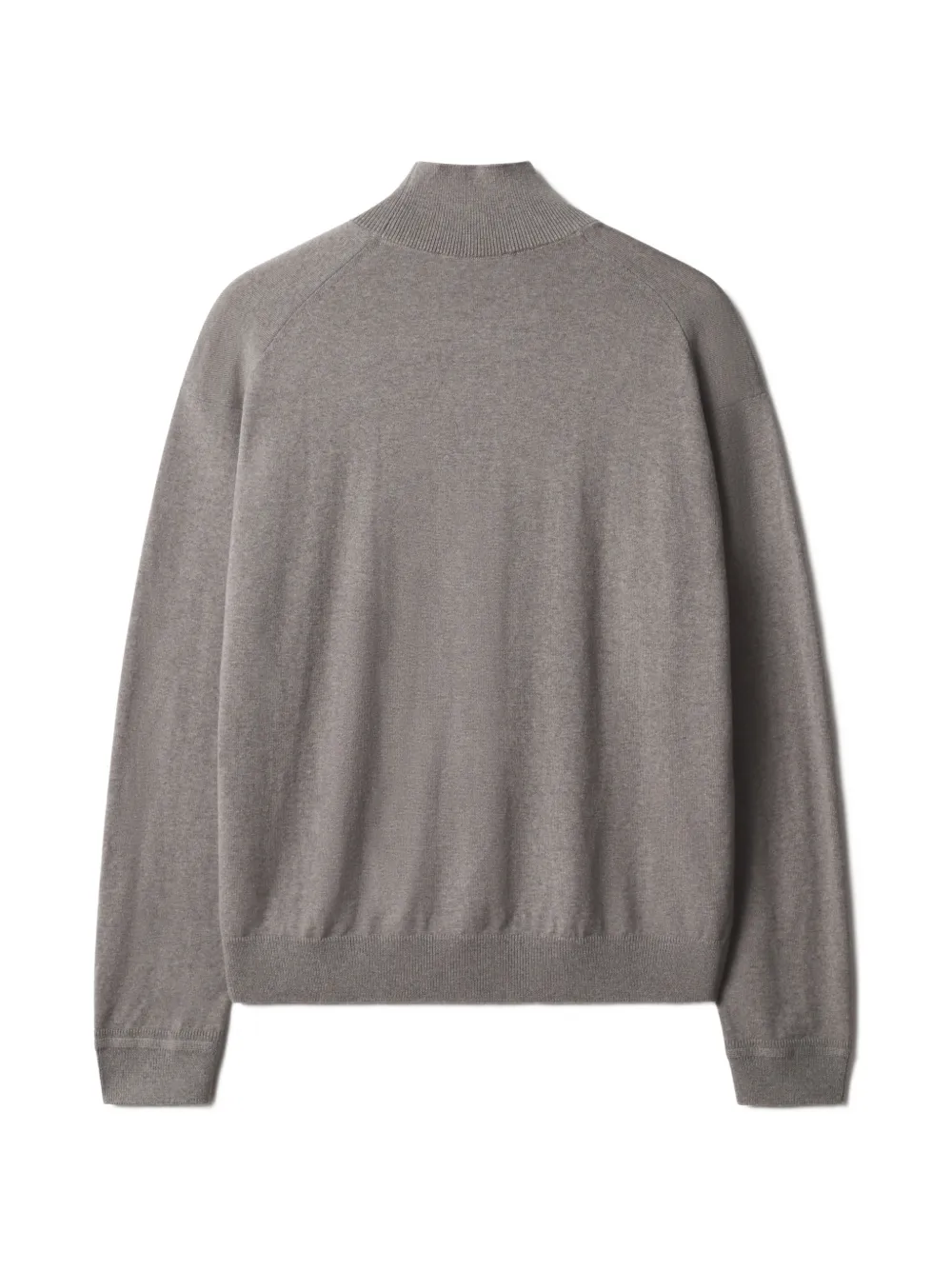Maison Kitsuné Profile Fox trui met hoge hals Grijs