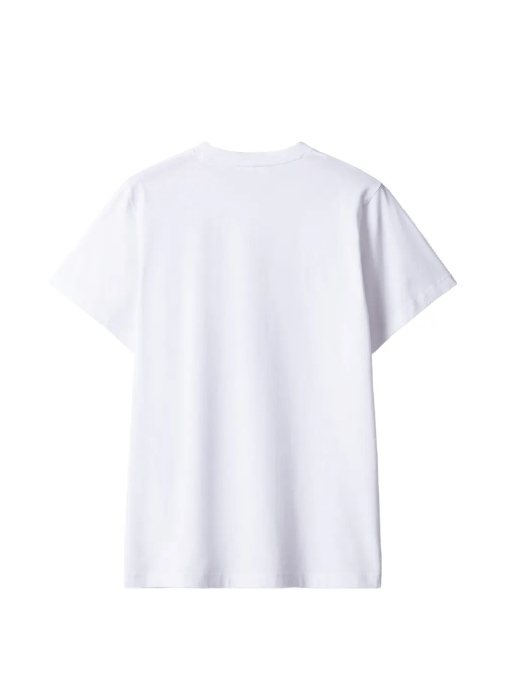 Maison Kitsuné Fortune Fox katoenen T-shirt Wit