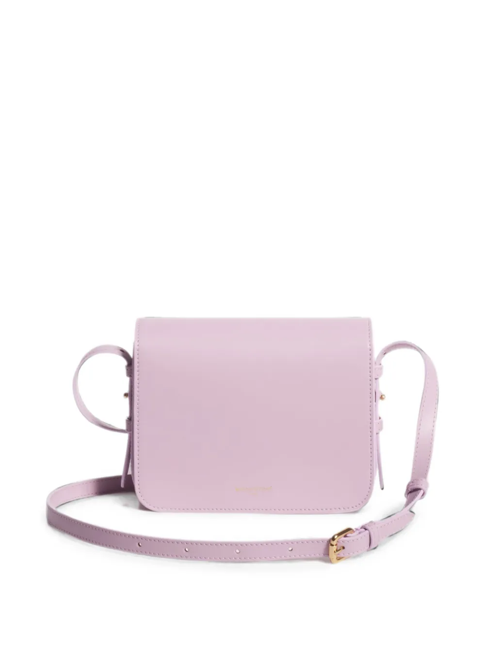 Maison Kitsuné Edie schoudertas met vos-plakkaat Roze