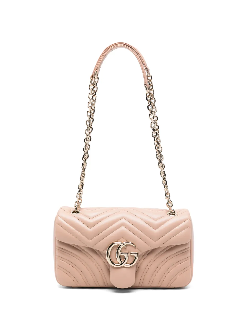 Gucci GG Marmont quilted leather shoulder bag - Rosa
