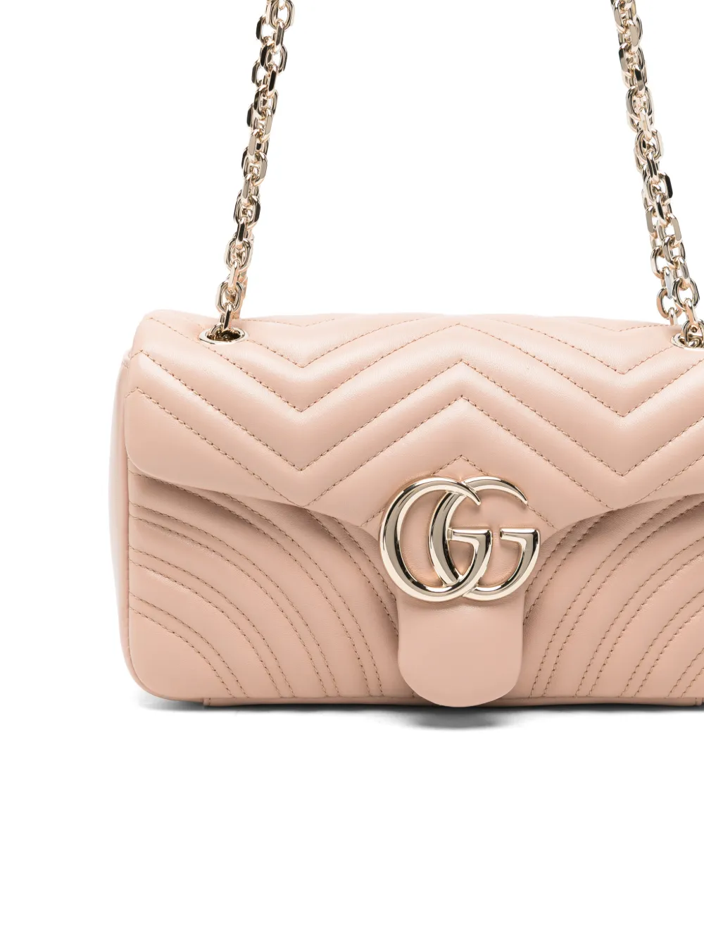 Gucci GG Marmont schoudertas Roze