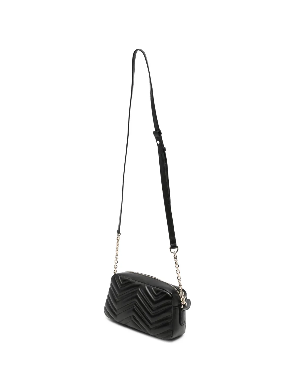 Gucci Kleine GG Marmont cameratas Zwart
