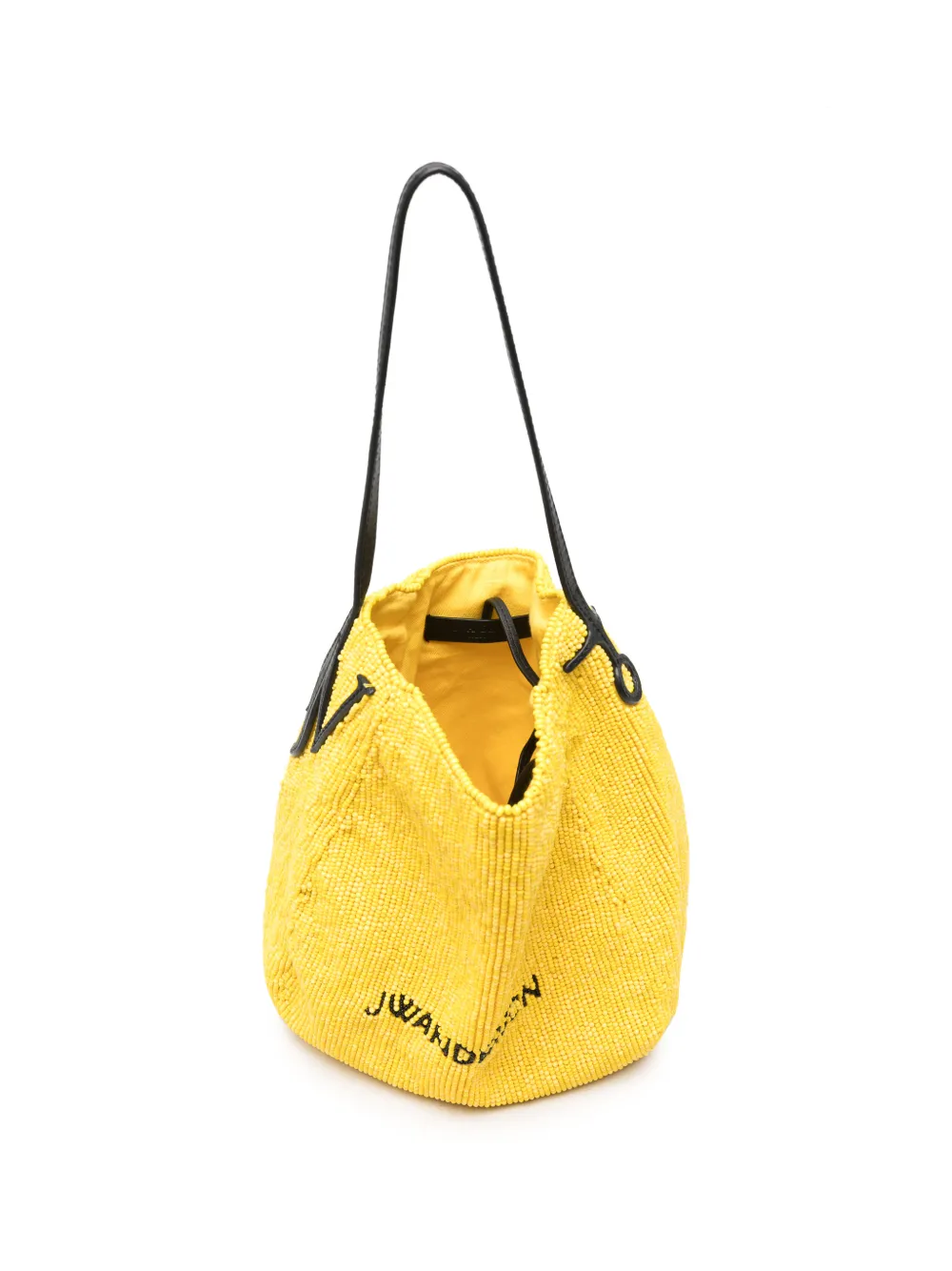 JW Anderson Kleine tas met kralen Geel