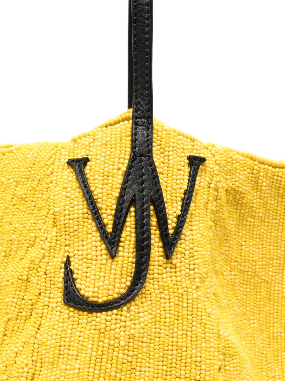 JW Anderson Kleine tas met kralen Geel
