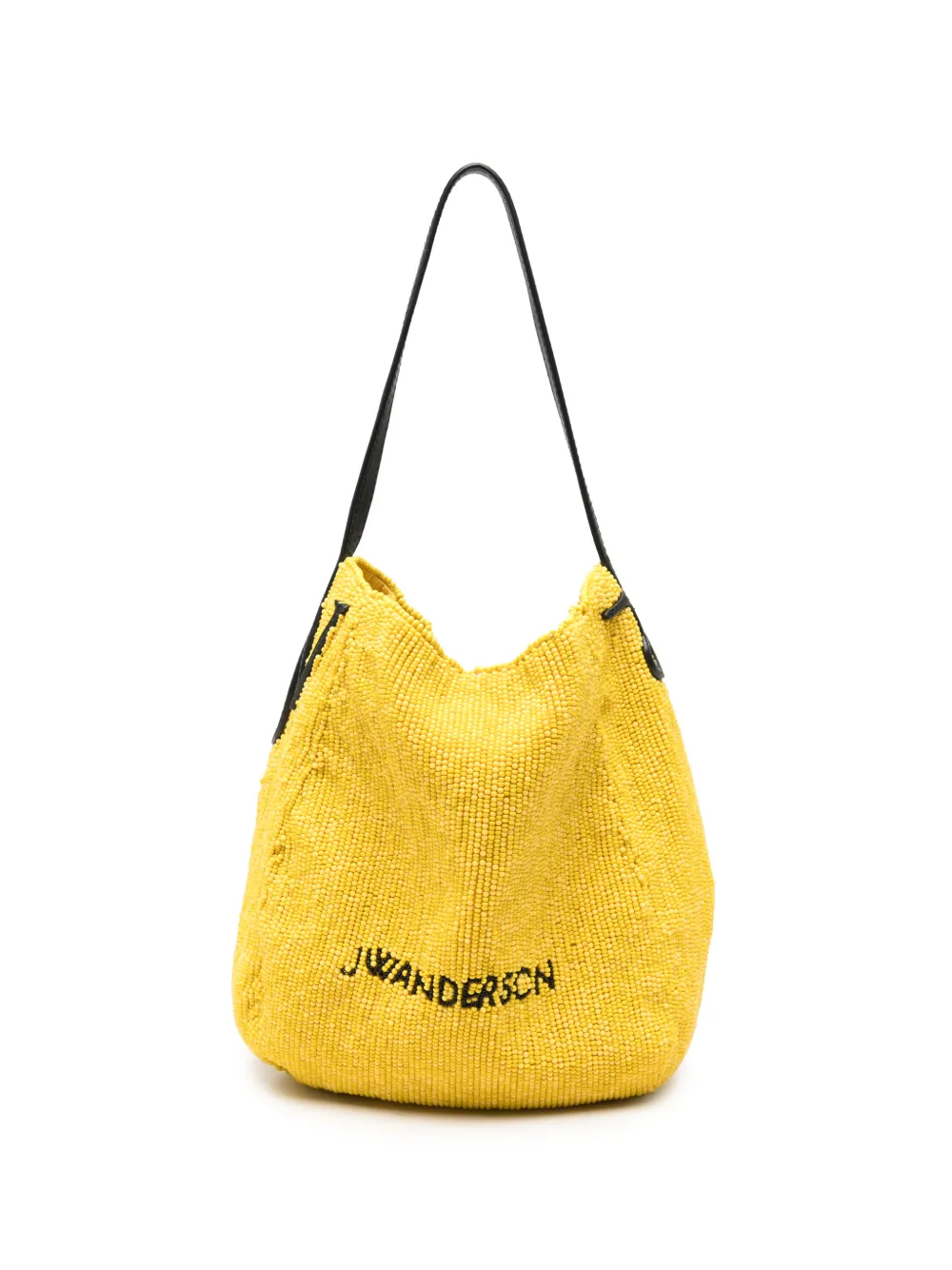 JW Anderson small beaded bulb bag in yellow - Giallo