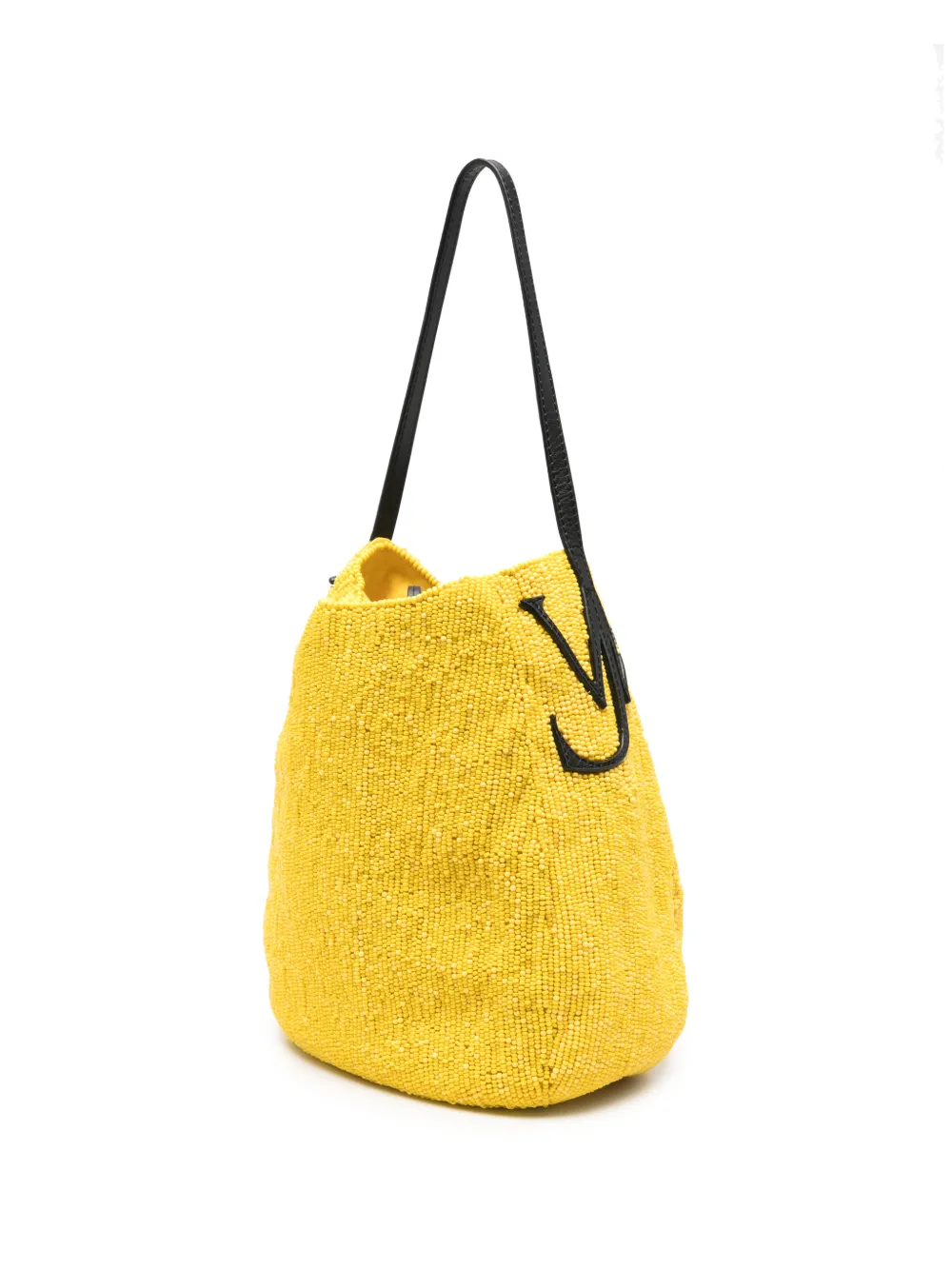 JW Anderson Kleine tas met kralen Geel