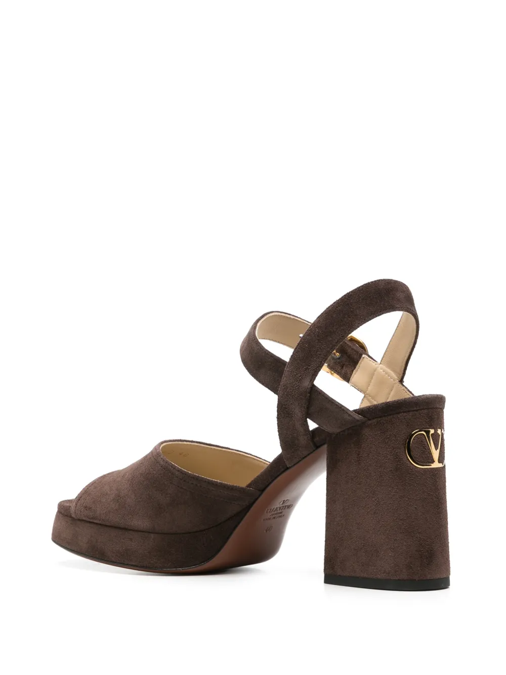 Valentino Garavani VLogo Signature platform sandals Bruin