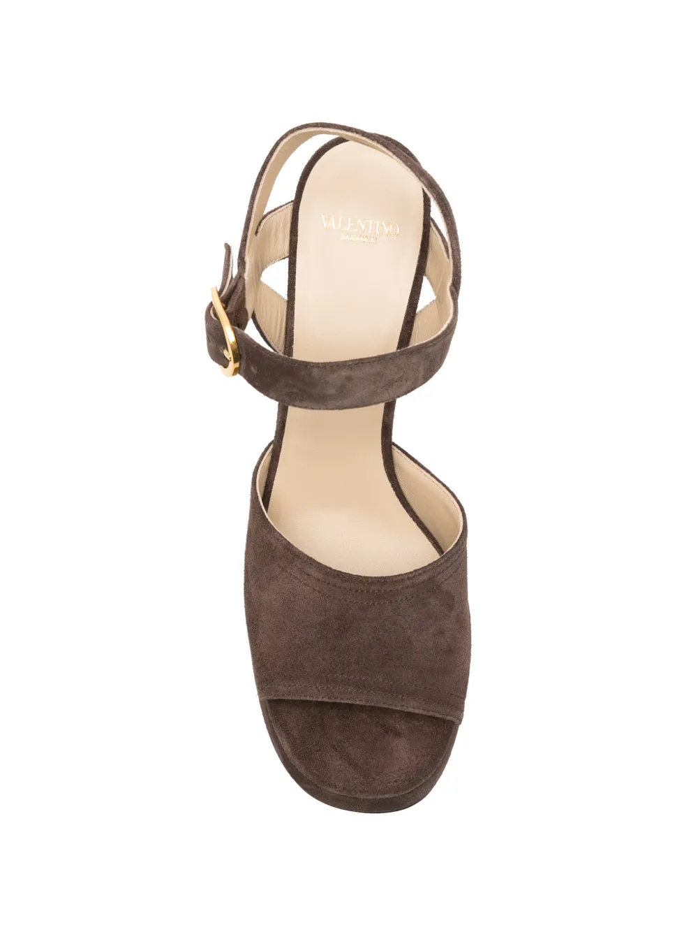 Valentino Garavani VLogo Signature platform sandals Bruin