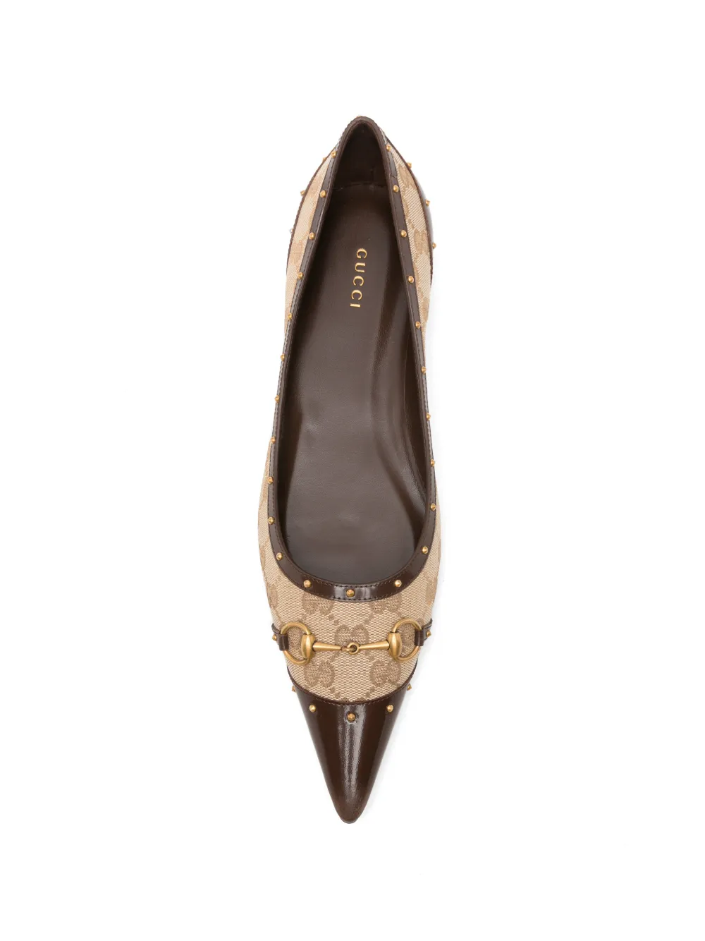 Gucci Savoy GG ballet flats Beige
