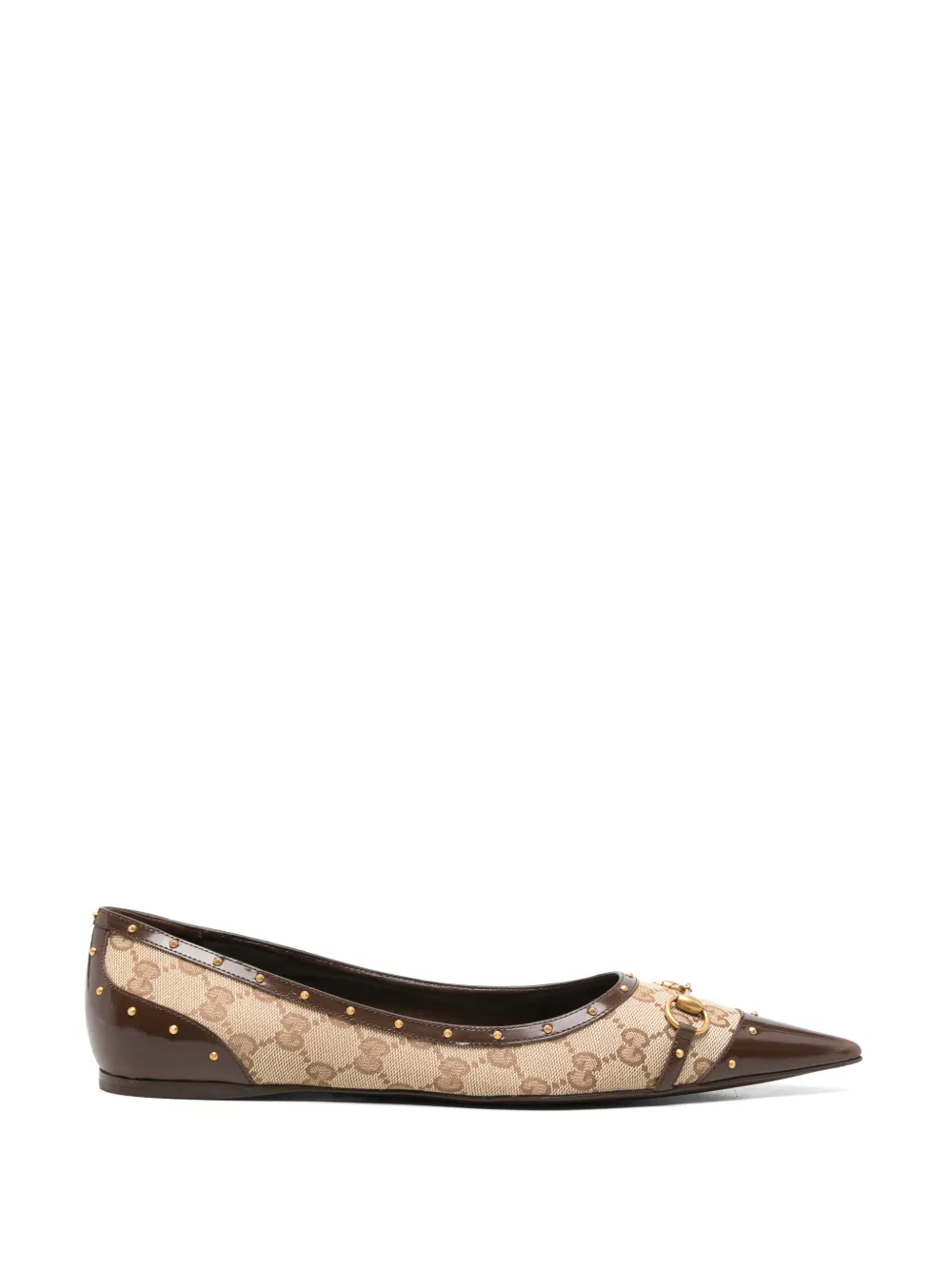 Gucci Savoy GG ballet flats - Toni neutri