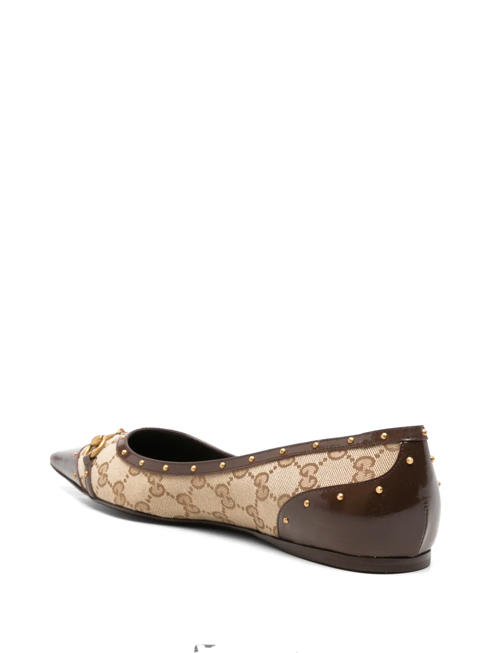 Gucci Savoy GG ballet flats Beige