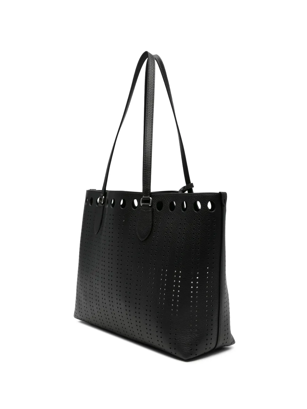 Valentino Garavani Medium Dottie shopper Zwart