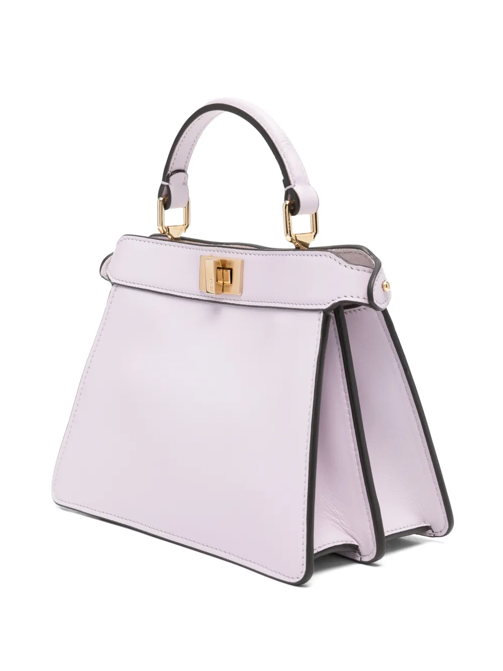 FENDI Peekaboo ISeeU mini-tas Paars