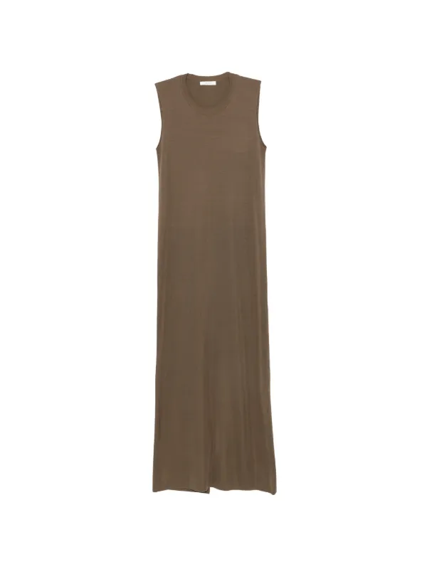 The Row Oiva Dress in Brown