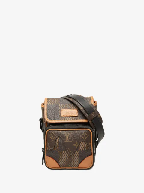 Louis Vuitton Pre-Owned 2020 Nigo Giant Damier Ebene Monogram Nano Amazone crossbody bag