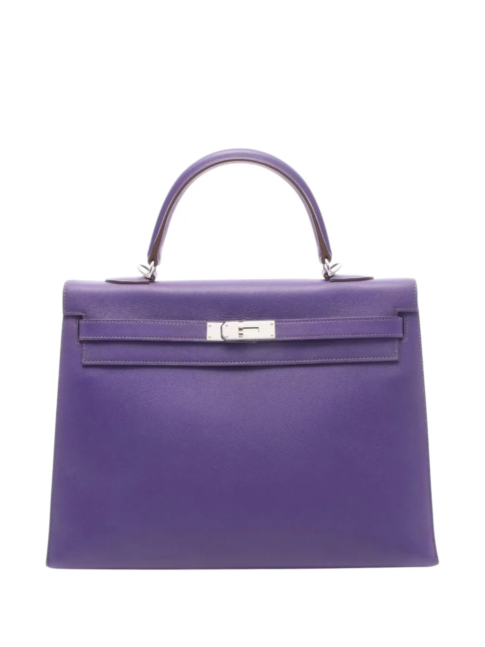 Hermès Pre-Owned 2012 Epsom Kelly II Sellier 35 satchel - Violett