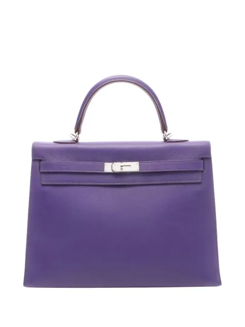 Hermès Pre-Owned 2012 Epsom Kelly II Sellier 35 satchel