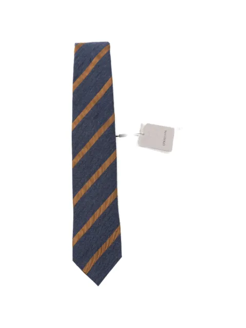 Corneliani stripe-pattern tie