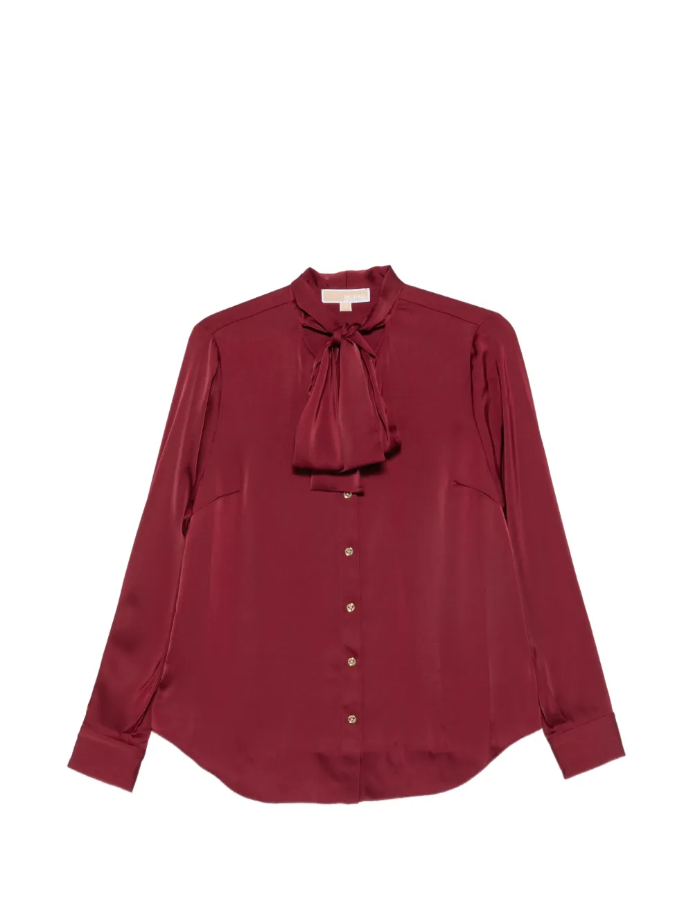 Michael Kors chemise à col lavallière - Rouge Michael Kors chemise à col lavallière - Rouge