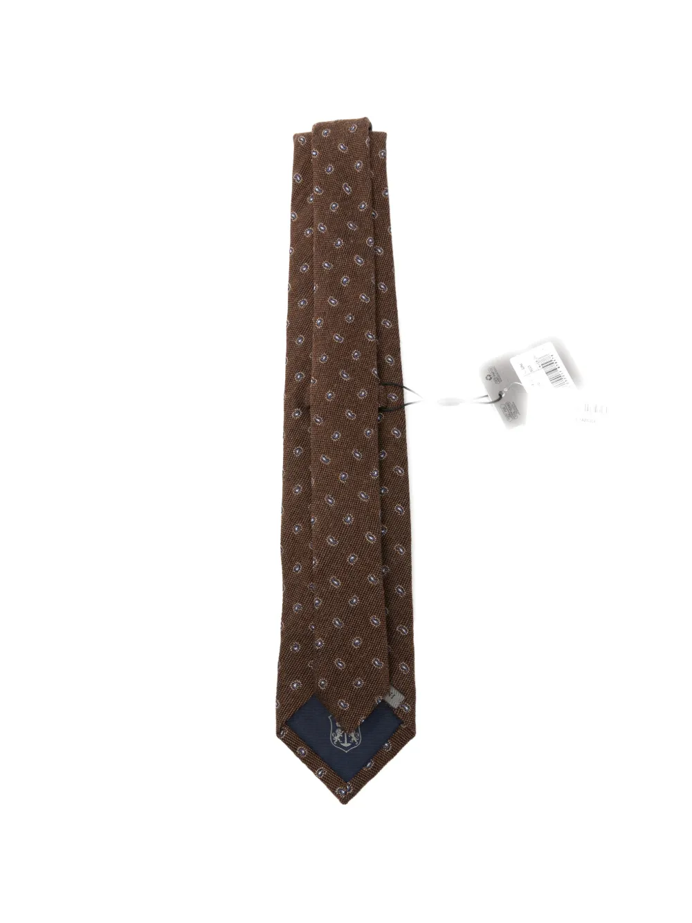 Corneliani paisley-pattern tie Bruin