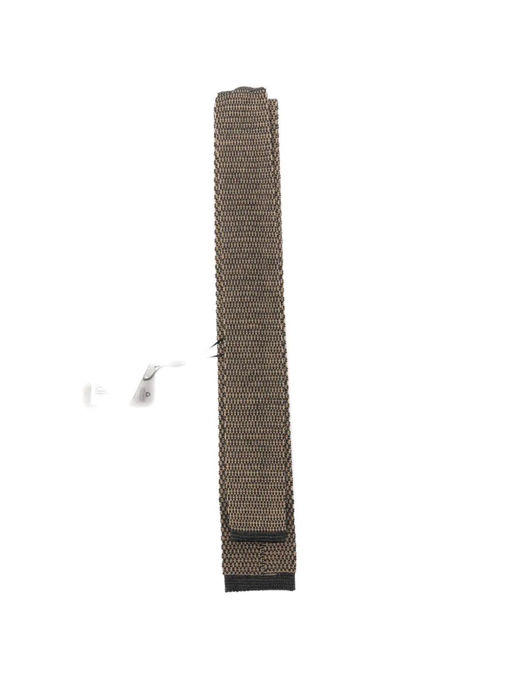 Corneliani wool tie Bruin