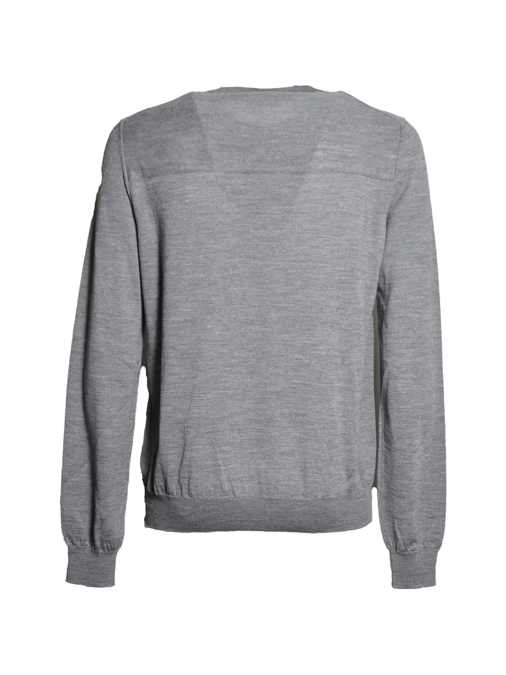 Jil Sander Trui met ronde hals en geribbelde afwerking Grijs