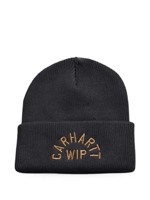 Carhartt WIP Arch Script logo-embroidered ribbed-knit beanie hat