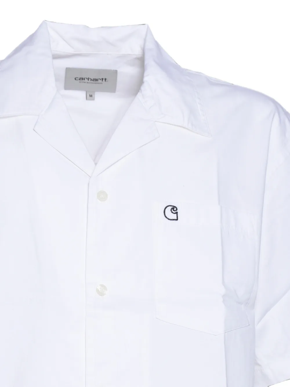 Carhartt WIP S S Kendry overhemd Wit