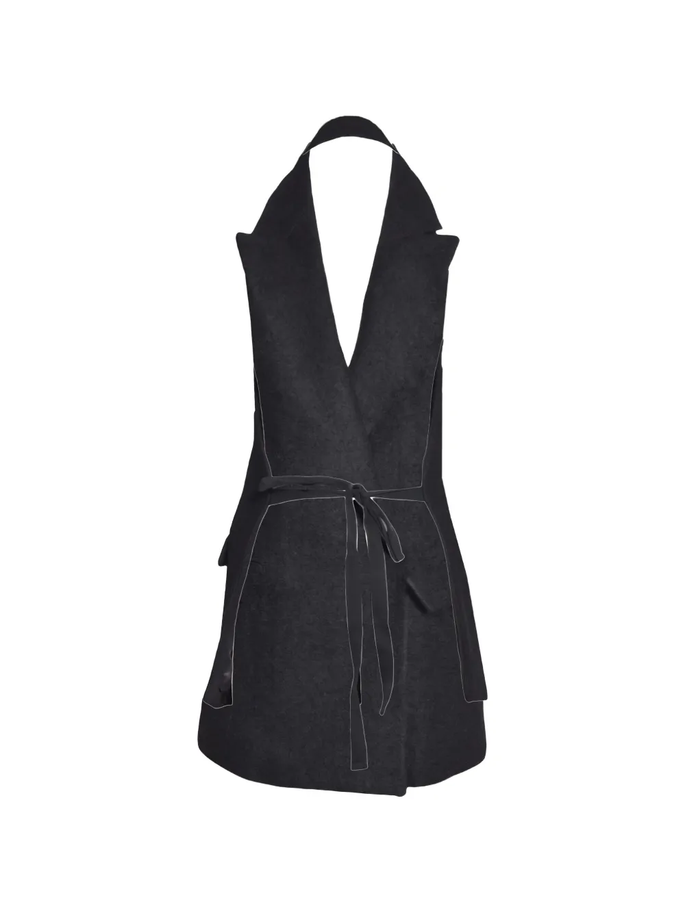 OUR LEGACY Gilet met dubbele rij knopen Zwart