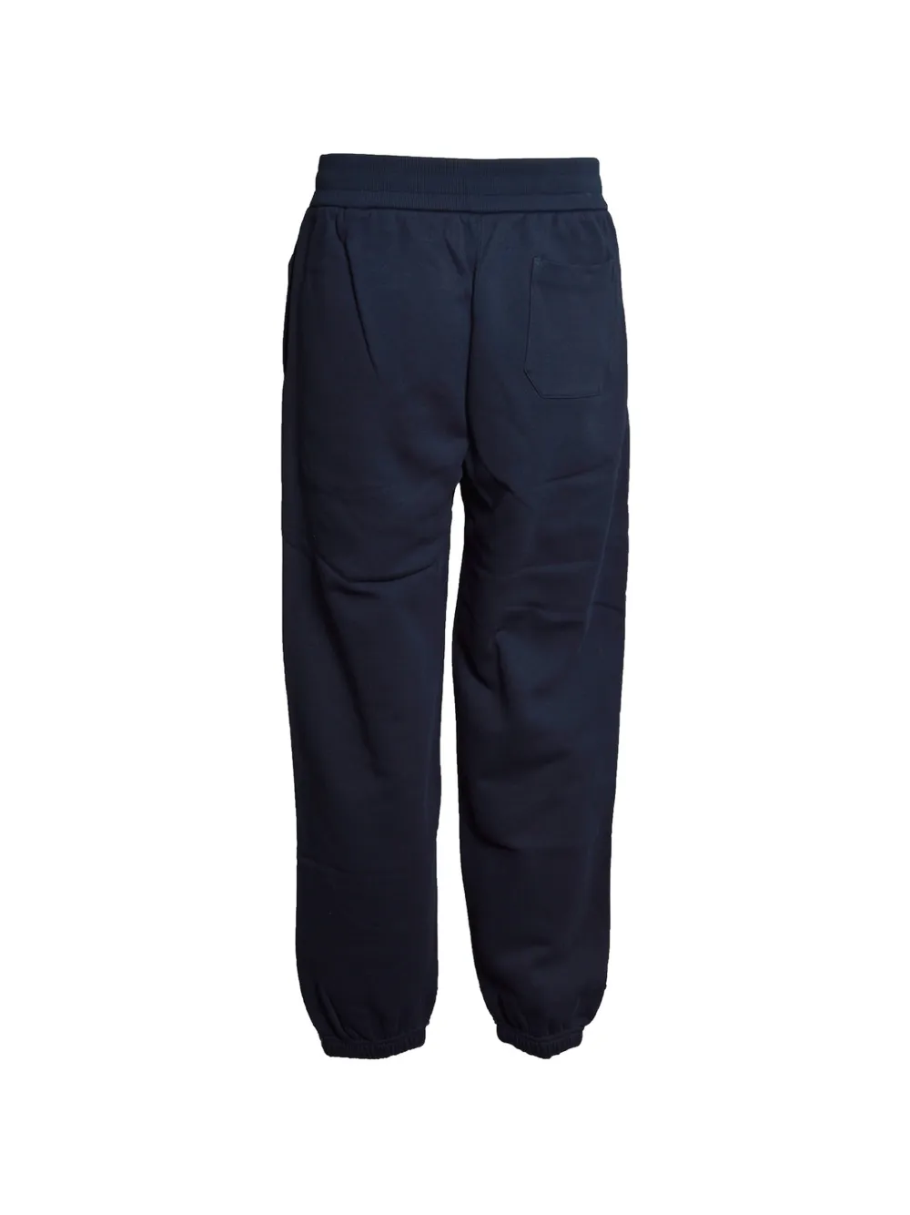Jil Sander Badstof joggingbroek met katoenen print Blauw